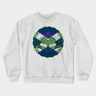 Celtic Knot Thistle Crewneck Sweatshirt